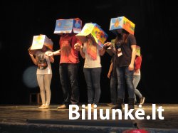 Biliūniečiai - frankofoniško teatro festivalio dalyviai Rumunijoje